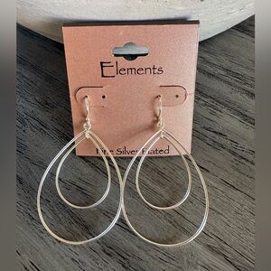 NWT Silver Earrings